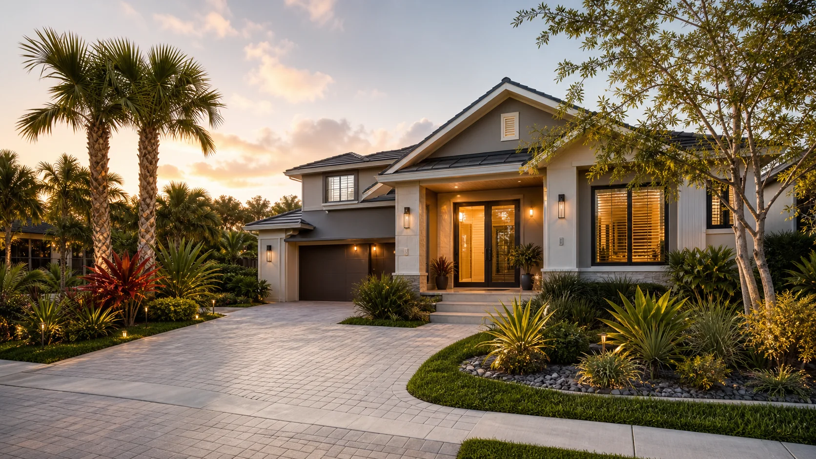 Exterior de una vivienda en Miami-Dade